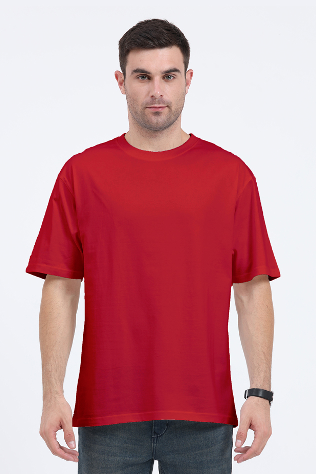 DRAKLER Plain Oversized T-shirt