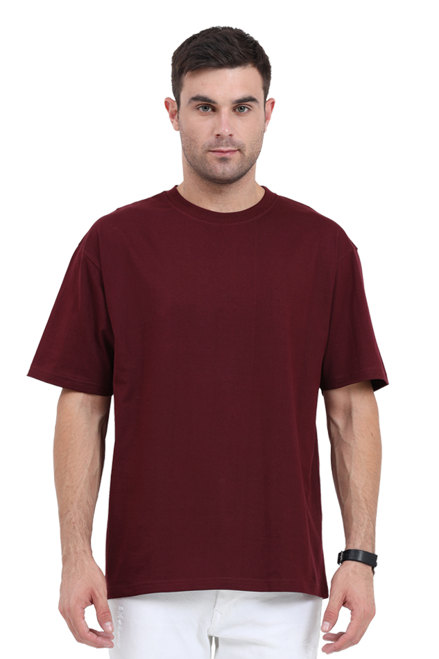 DRAKLER Plain Oversized T-shirt