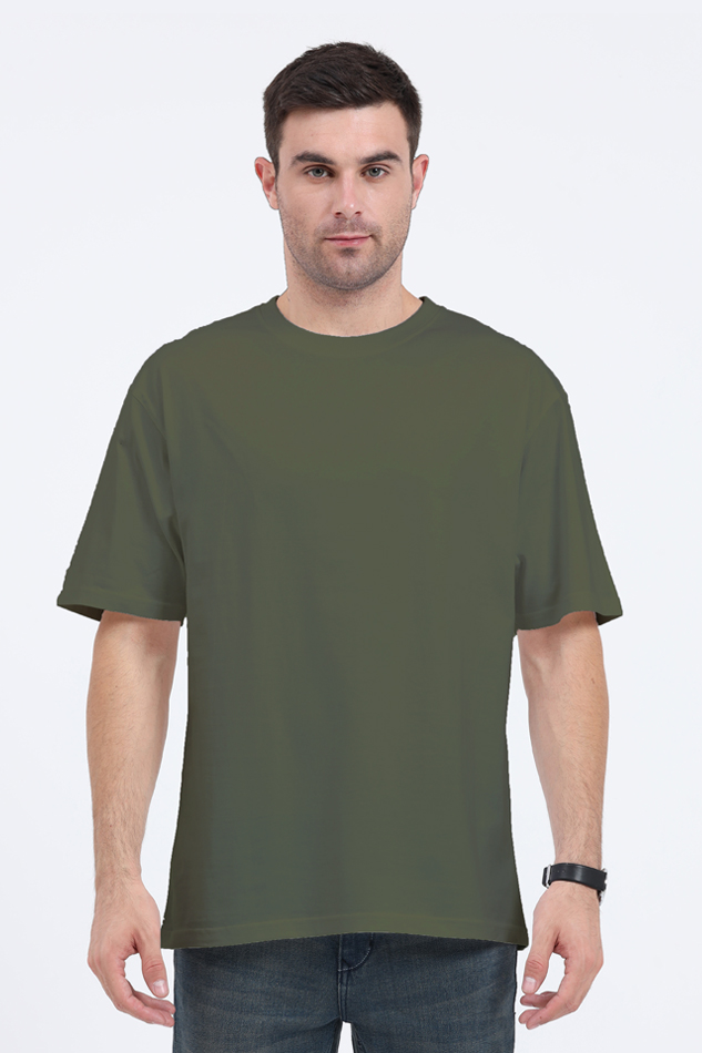 DRAKLER Plain Oversized T-shirt