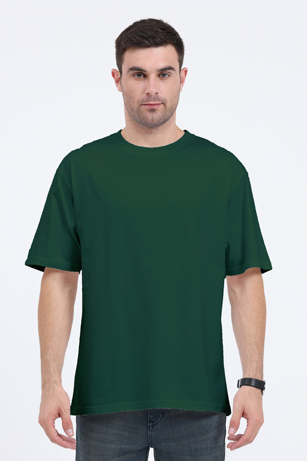 DRAKLER Plain Oversized T-shirt